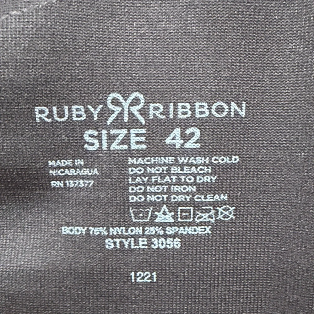 Ruby Ribbon Ultimate Black Satin Cami - Picture 5 of 9